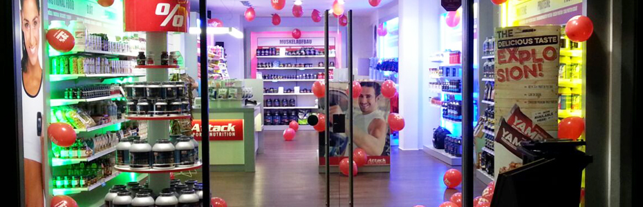 Sportnahrung kaufen im Body Attack Premium Store Nürnberg